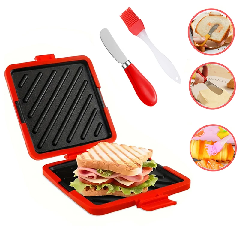 Kitchen Baking Gadgets - 3-delige food grade broodrooster met botermes