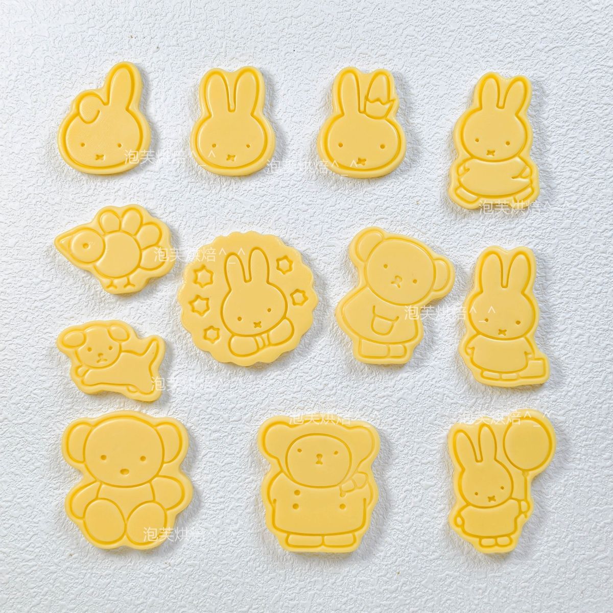 Kitchen Baking Gadgets - Leuke 3D Press Cookie Mold met
