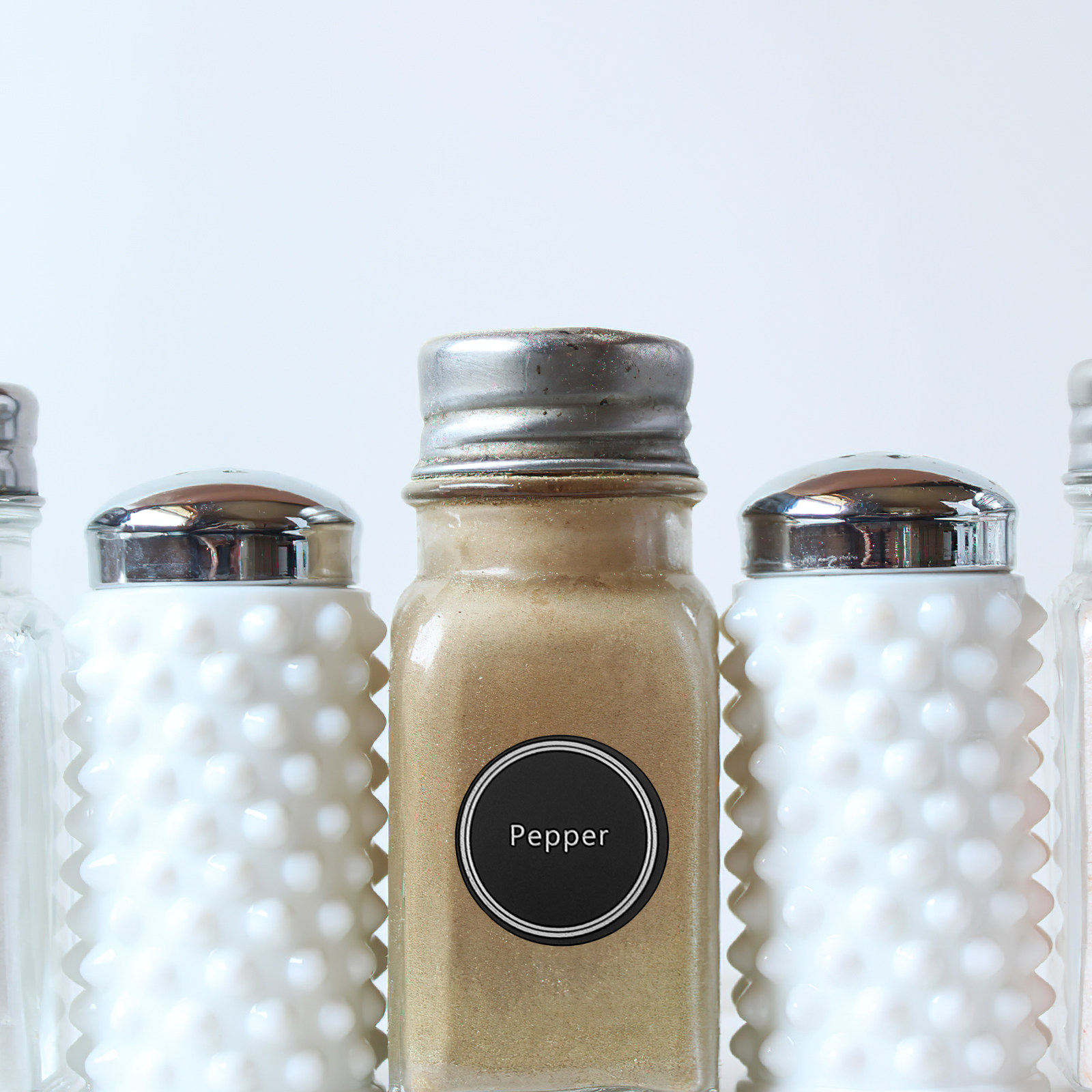 Kitchen Baking Canisters - 13 vellen schoolbordstickers voor potten, kruidenbussen,