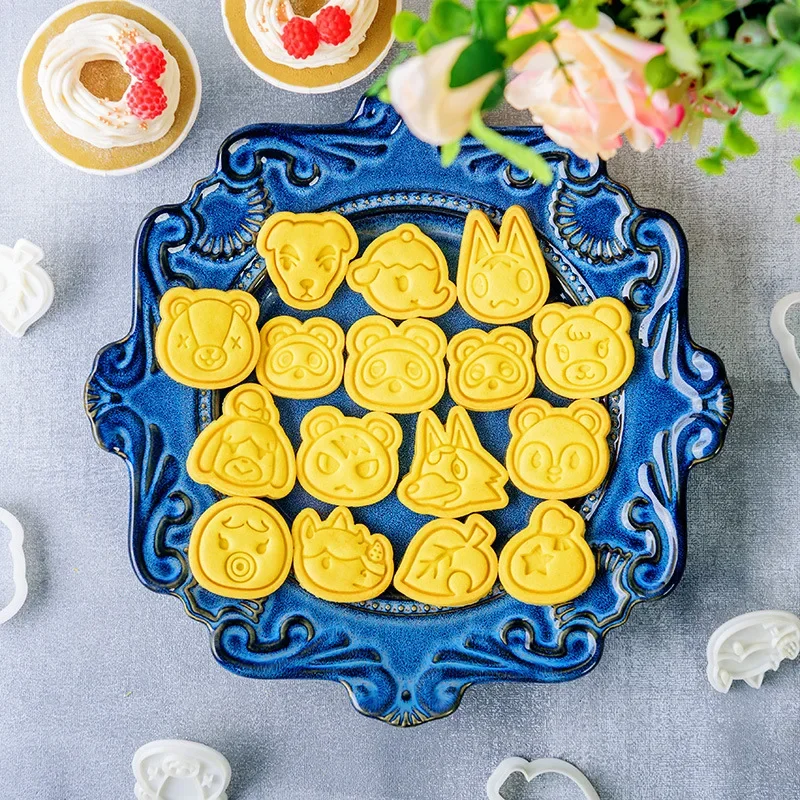 Kitchen Baking - Cake Cookie Animal Crossing Cutter Leuke
