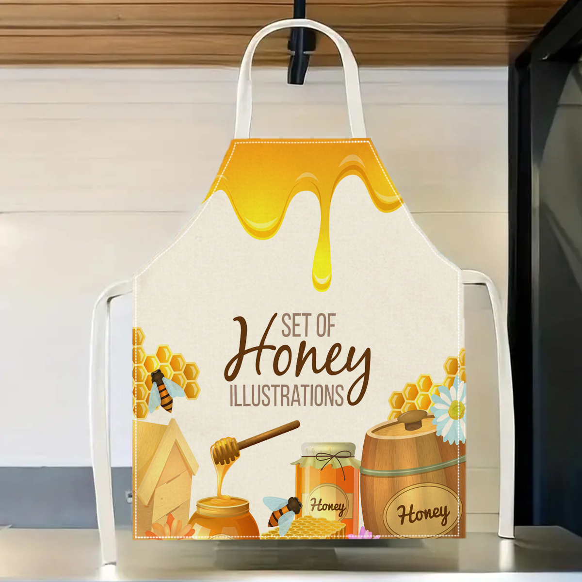Kitchen Baking Ideas - 1 stuk honingbijenschort, zoet keukencadeau, koken,