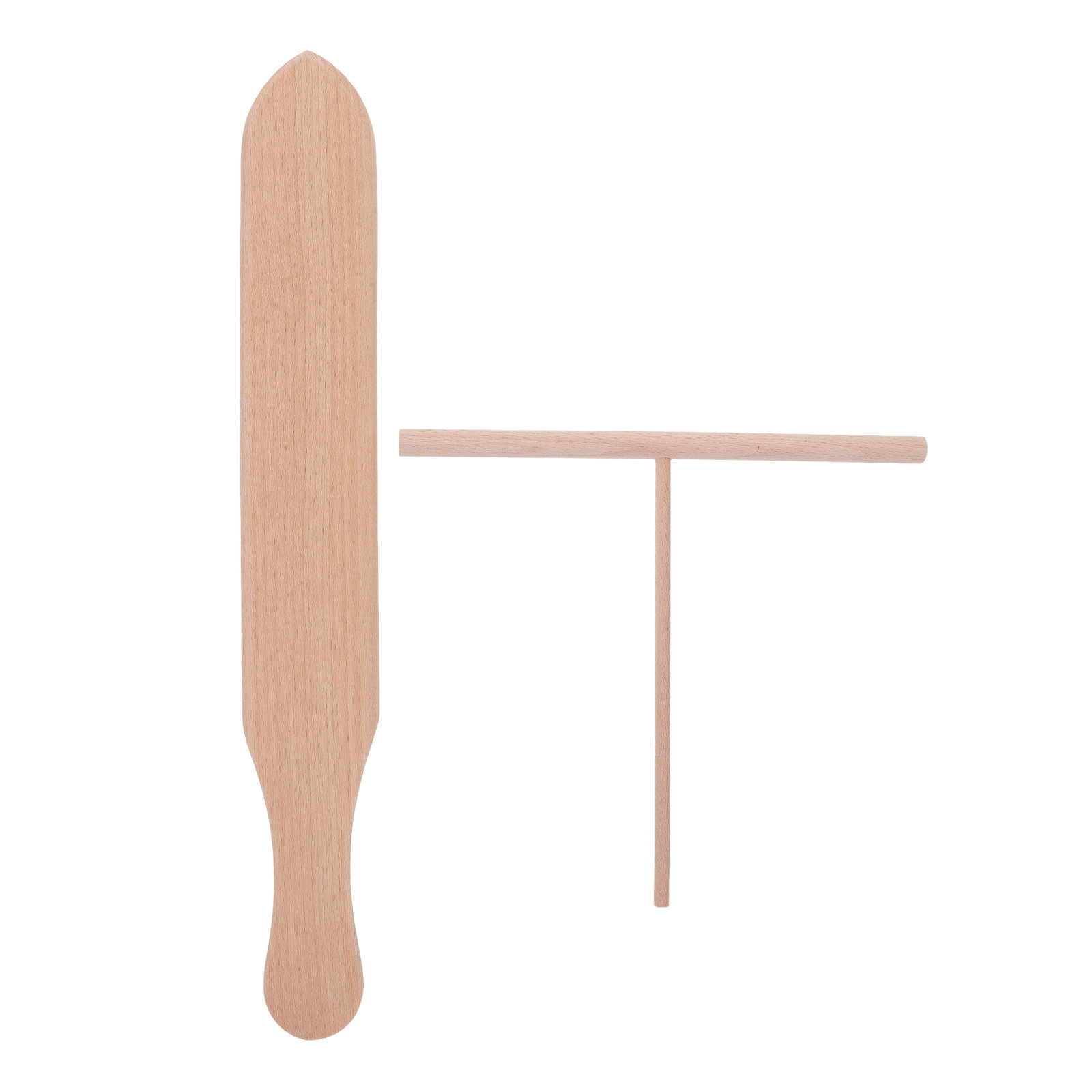 Kitchen Baking Ideas - 1 Set Houten Pannenkoeken- en Crêpespatelset,
