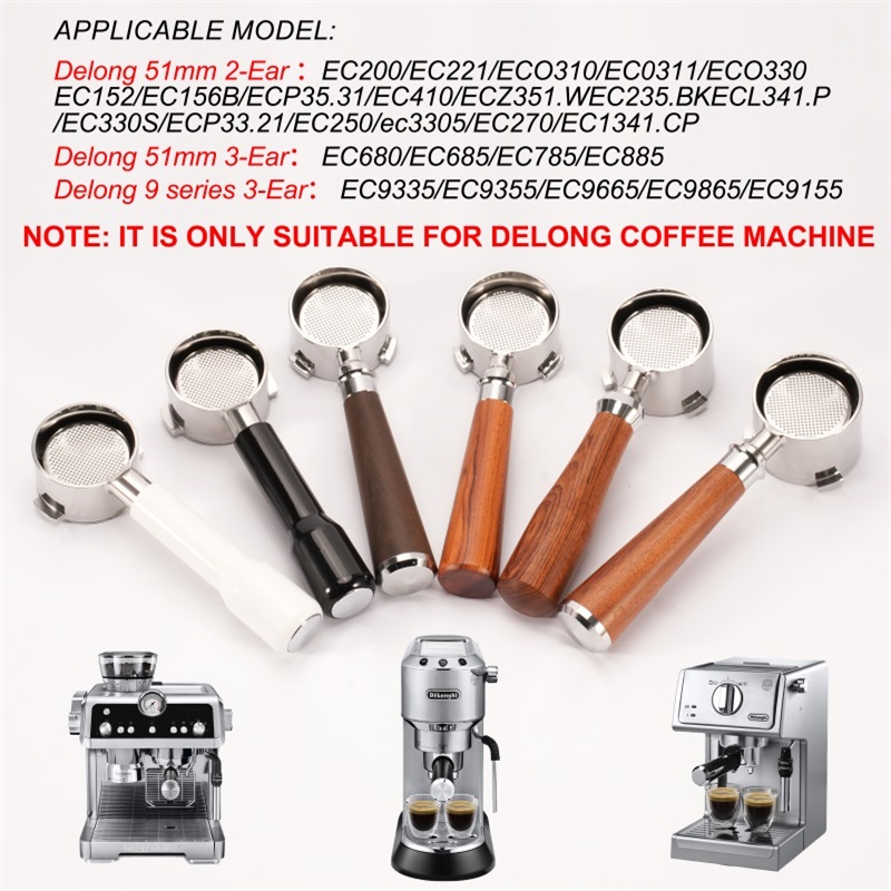 Delonghi Espresso Magnifica - 51mm Koffie Bodemloze Filterhouder Voor Delonghi