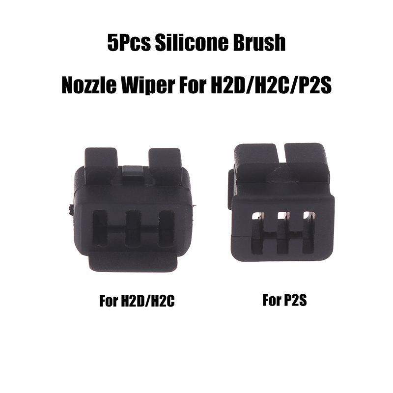 Pastry Brush Silicone - Nieuwe 5 Stuks Siliconen Borstel Nozzle