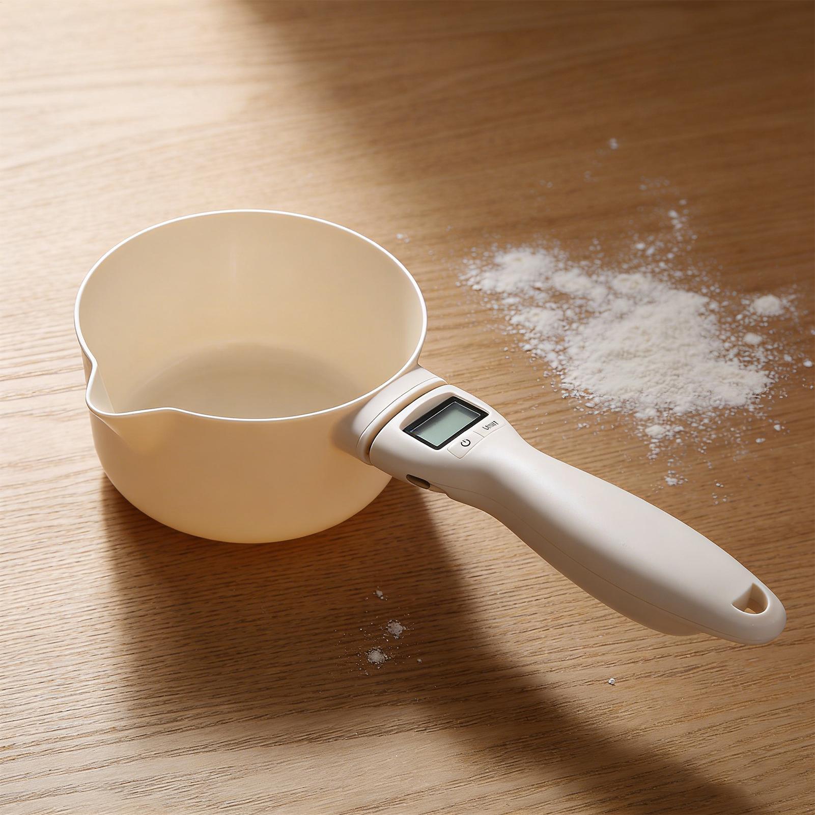 Kitchen Baker - Keukenmaatlepels Weegschaal met LCD-scherm Elektronische maatlepel