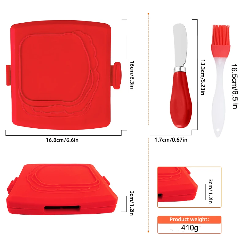 3-delige food grade broodroost - Kitchen Baking Gadgets recensie en prijs