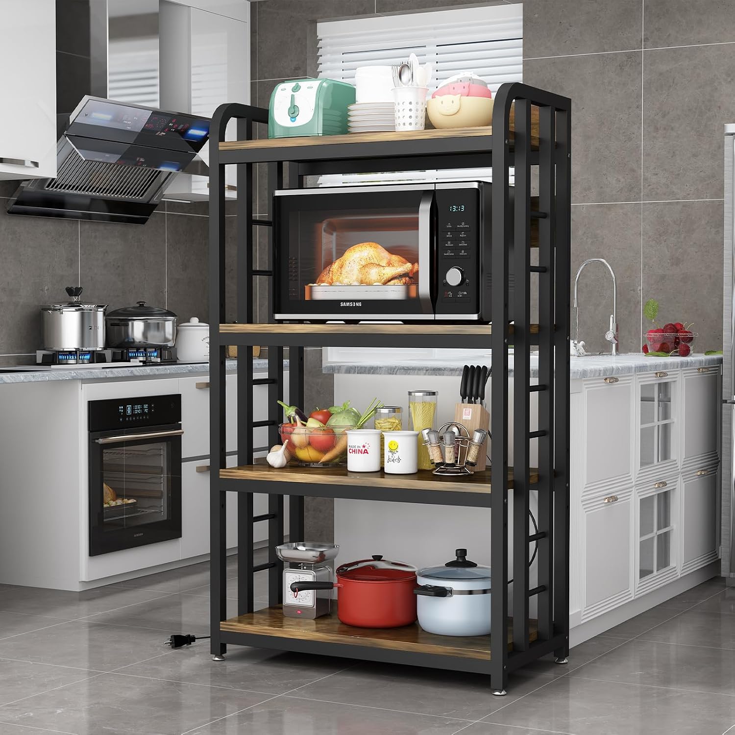 4-laags keukenbakkersrek met s - Kitchen Baker recensie en prijs