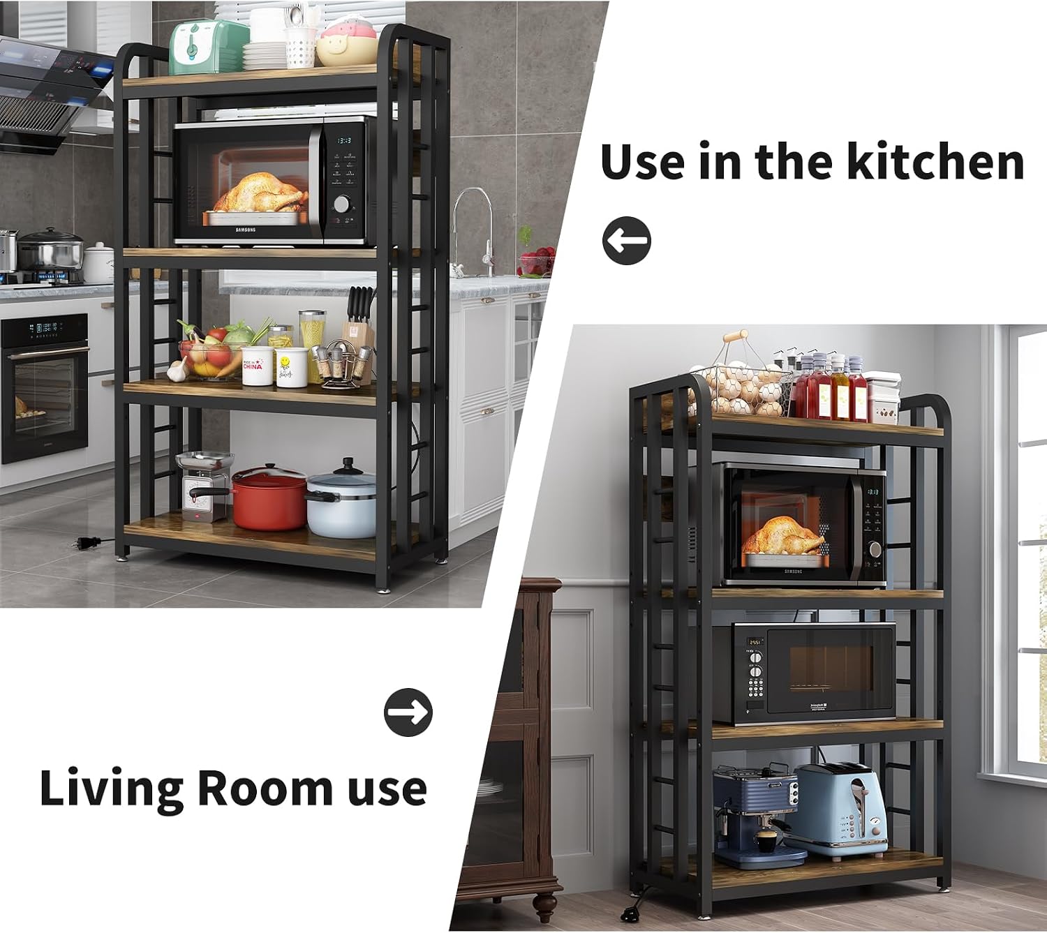 4-laags keukenbakkersrek met s - Kitchen Baker recensie en prijs