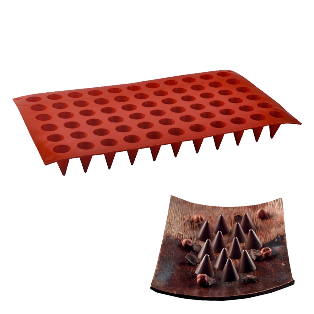 66-Cellen Kegel Chocolade Bakv - Kitchen Baking Gadgets recensie en prijs