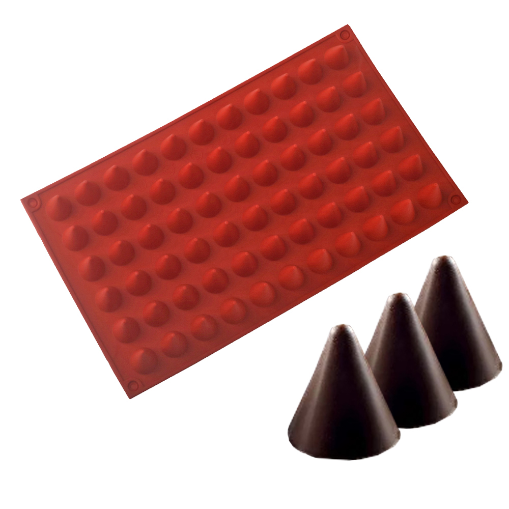 66-Cellen Kegel Chocolade Bakv - Kitchen Baking Gadgets recensie en prijs