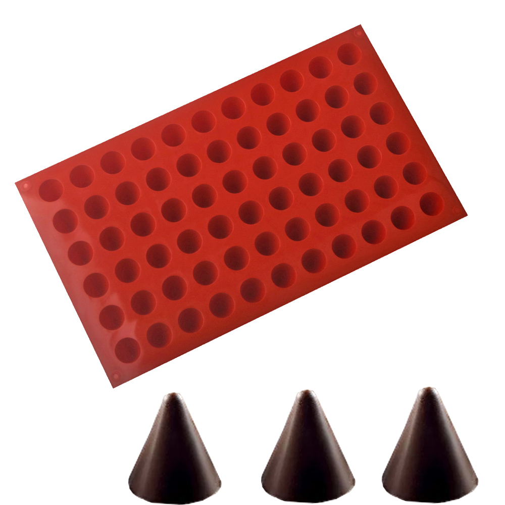 66-Cellen Kegel Chocolade Bakv - Kitchen Baking Gadgets recensie en prijs