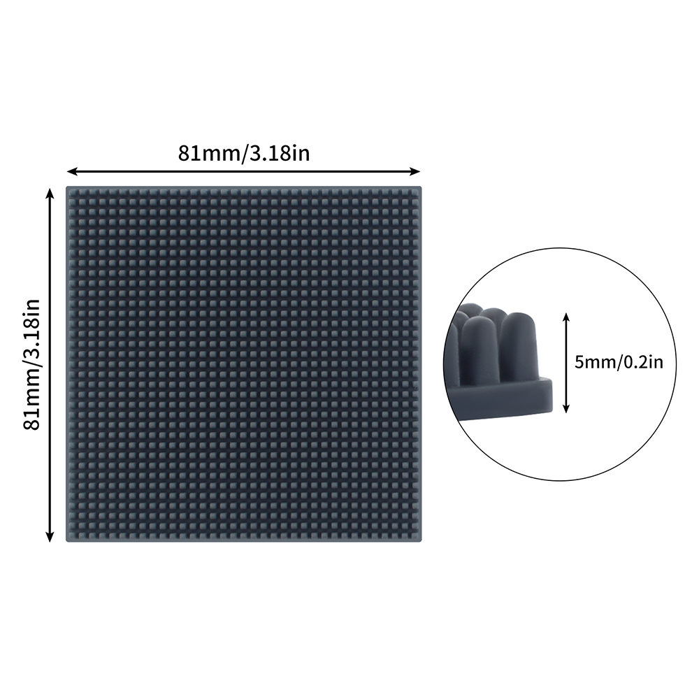 NIEUWSTE DIY 81*81*5mm Silicon - Pastry Brush Silicone recensie en prijs