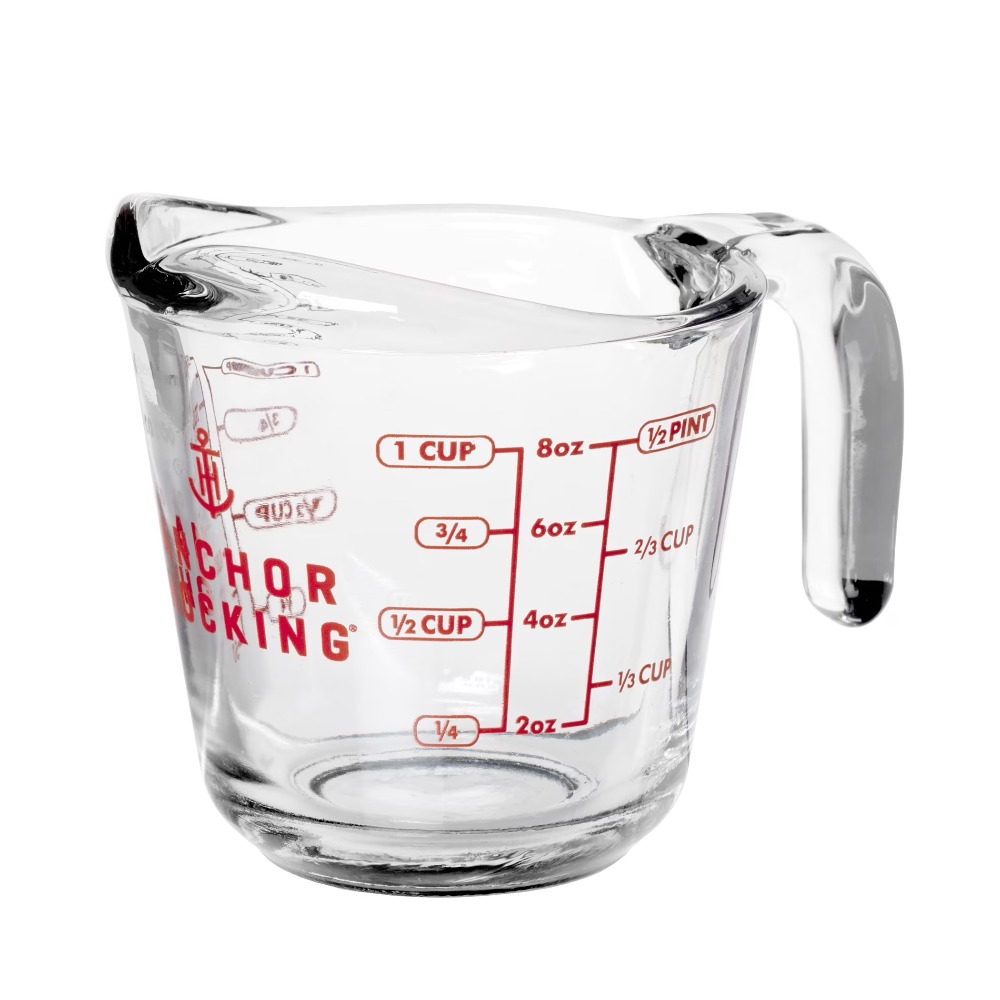 2-delige glazen maatbekersset  - Kitchen Baking recensie en prijs