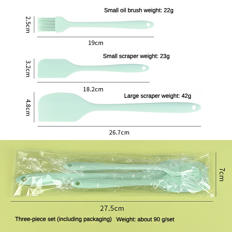 3-delige keukenbakset alles in - Pastry Brush Silicone recensie en prijs