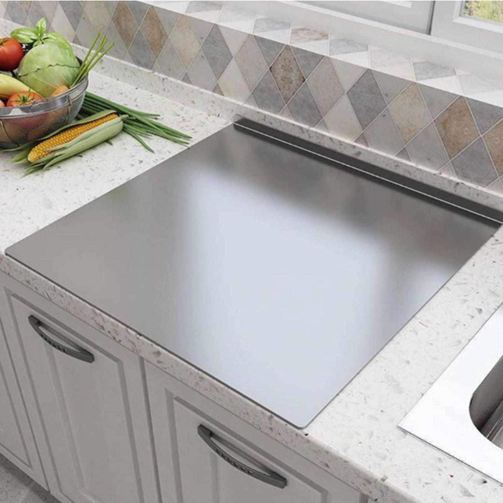 Roestvrijstalen snijplank met  - Kitchen Baking recensie en prijs