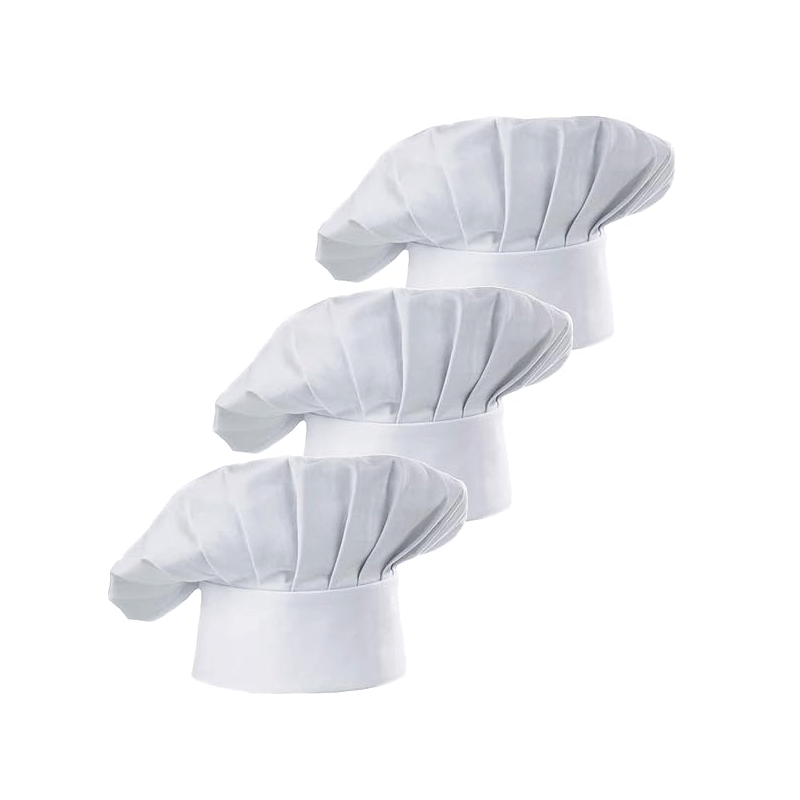 3 stuks chef-kokmuts voor volw - Kitchen Baker recensie en prijs
