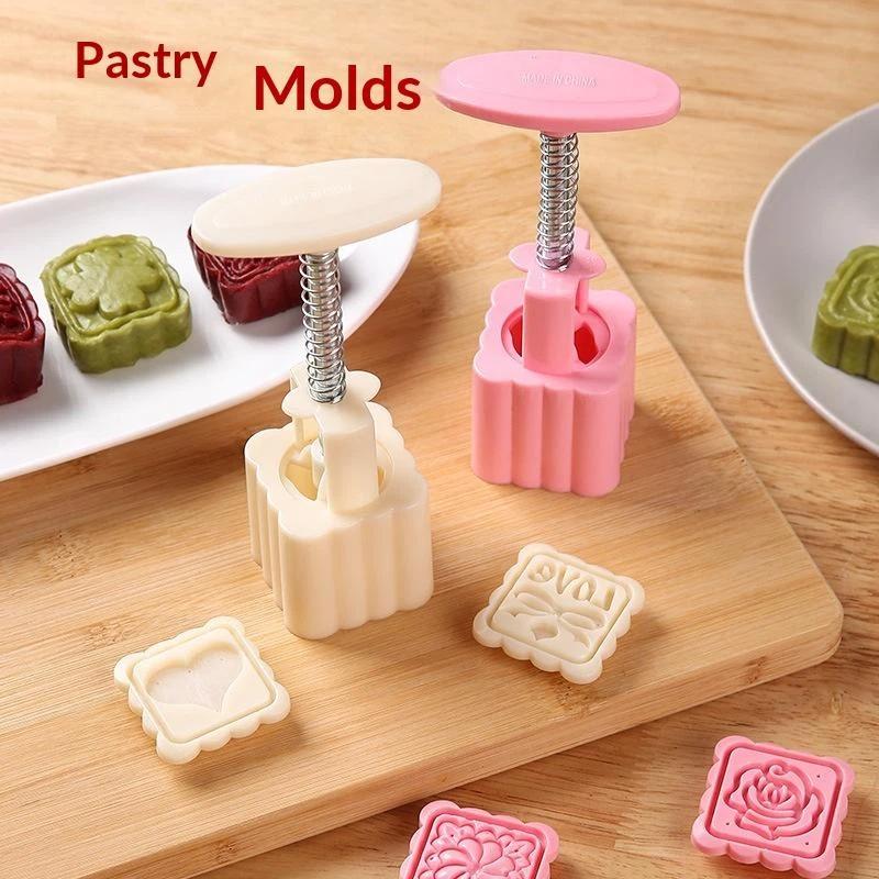 【HG】1 Set DIY Mooncake Mold Pl - Kitchen Baking Torch recensie en prijs