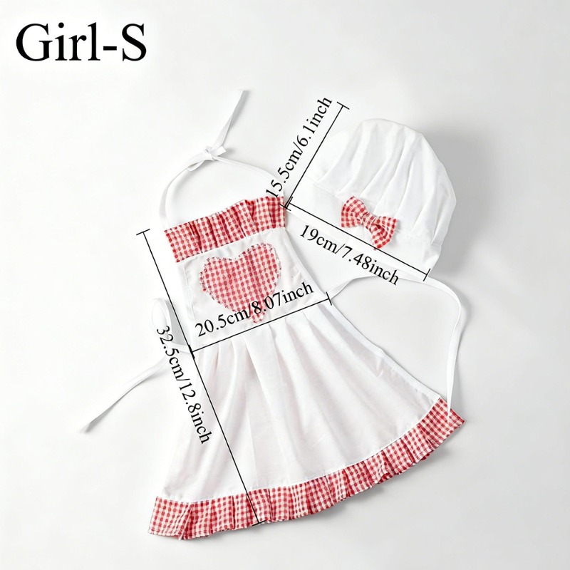 Rode Gingham Baby Chef-kostuum - Kitchen Baker recensie en prijs
