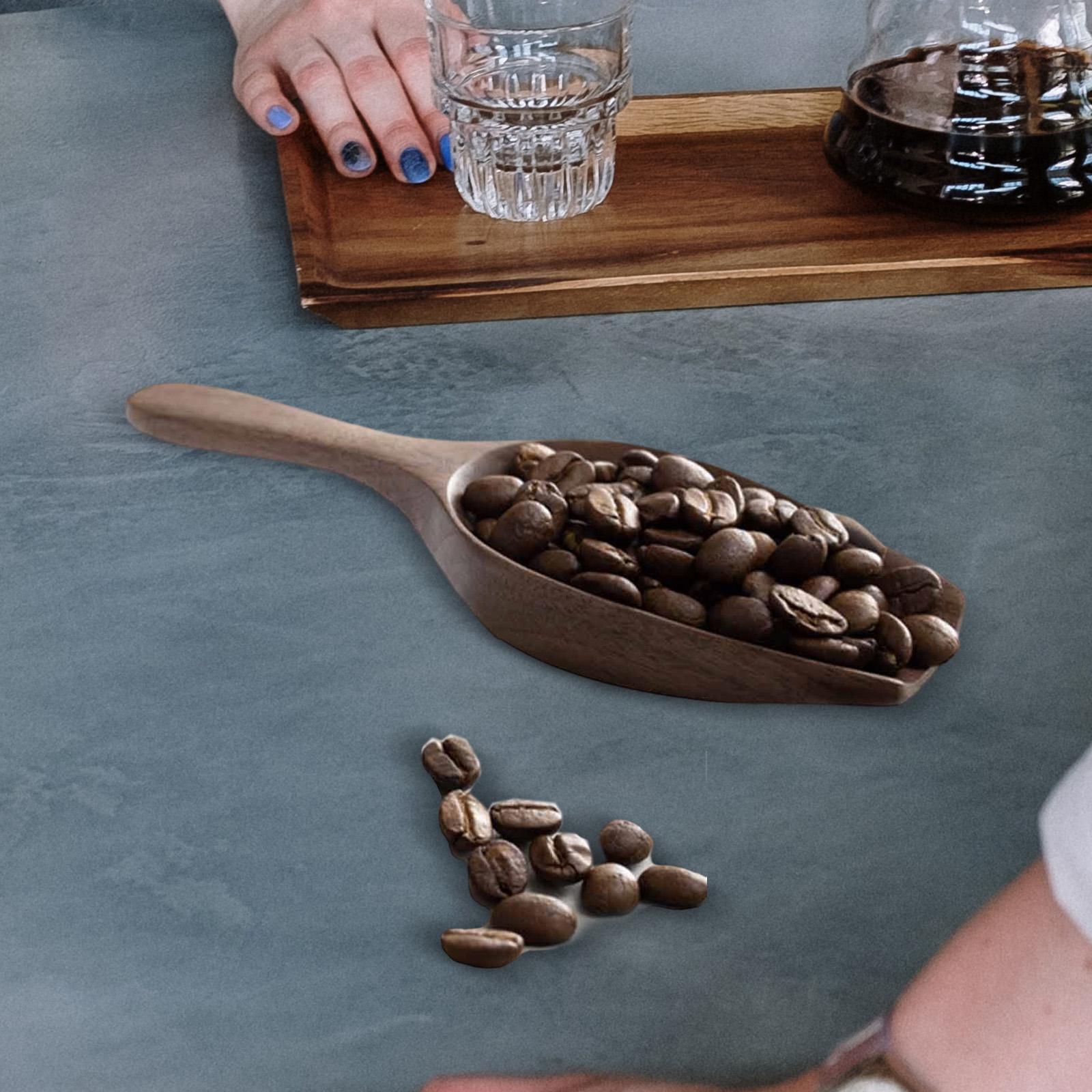 Koffielepel van massief hout,  - Kitchen Baking Canisters recensie en prijs