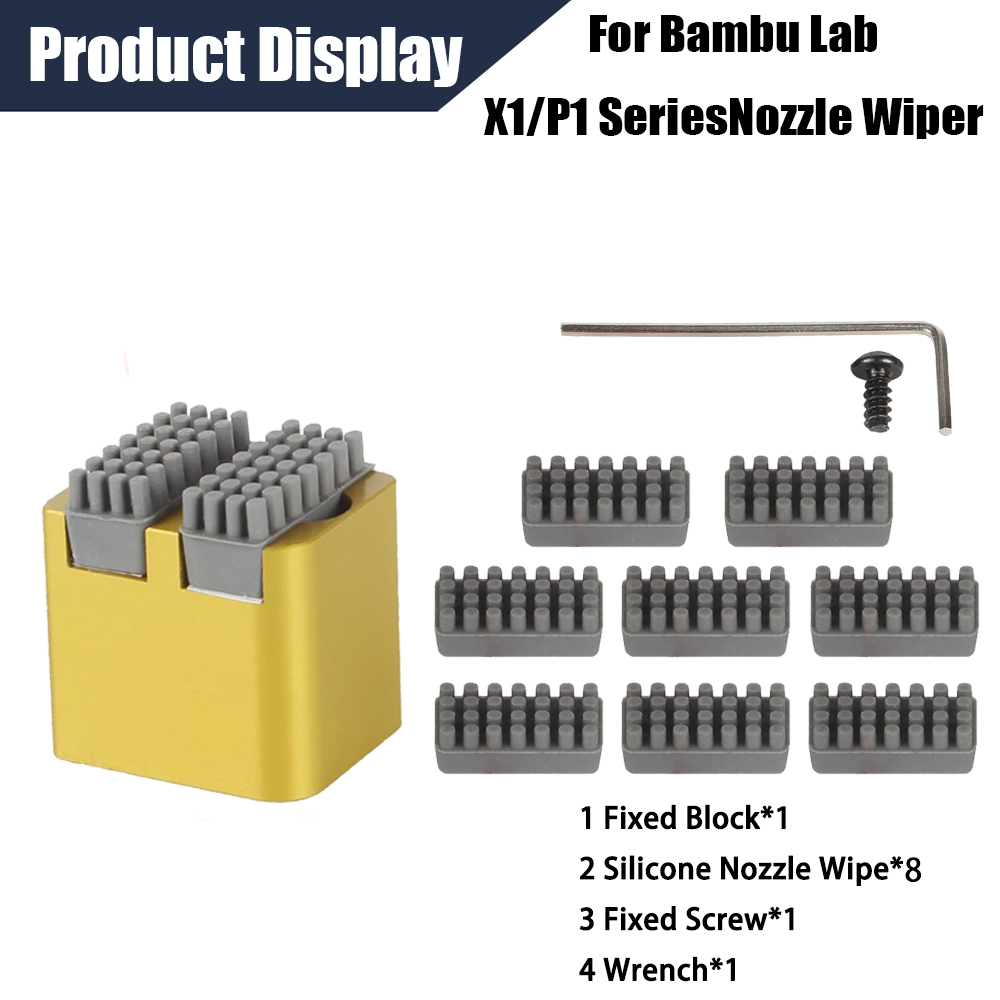 Voor Bambu Lab X1 P1S Serie Mo - Pastry Brush Silicone recensie en prijs