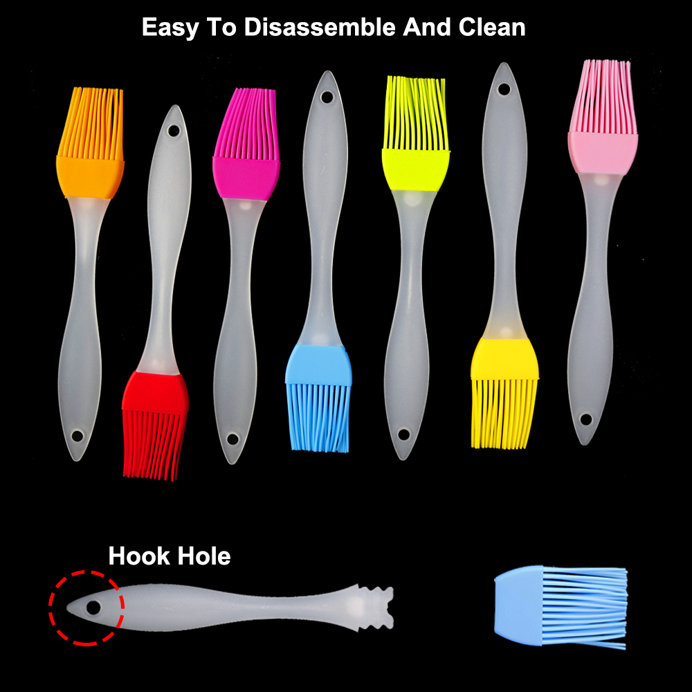 1 Stuks 7 Kleur Voedsel Silico - Pastry Brush Silicone recensie en prijs