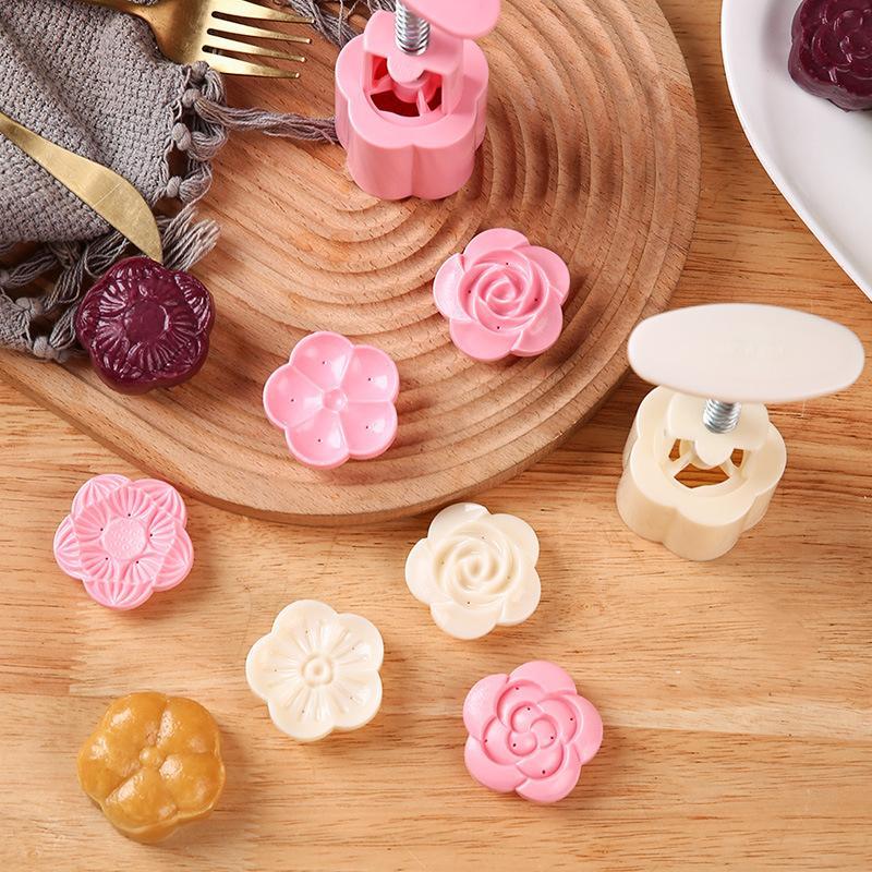 Nieuwe 1 Set DIY Mooncake Mold - Kitchen Baking Torch recensie en prijs