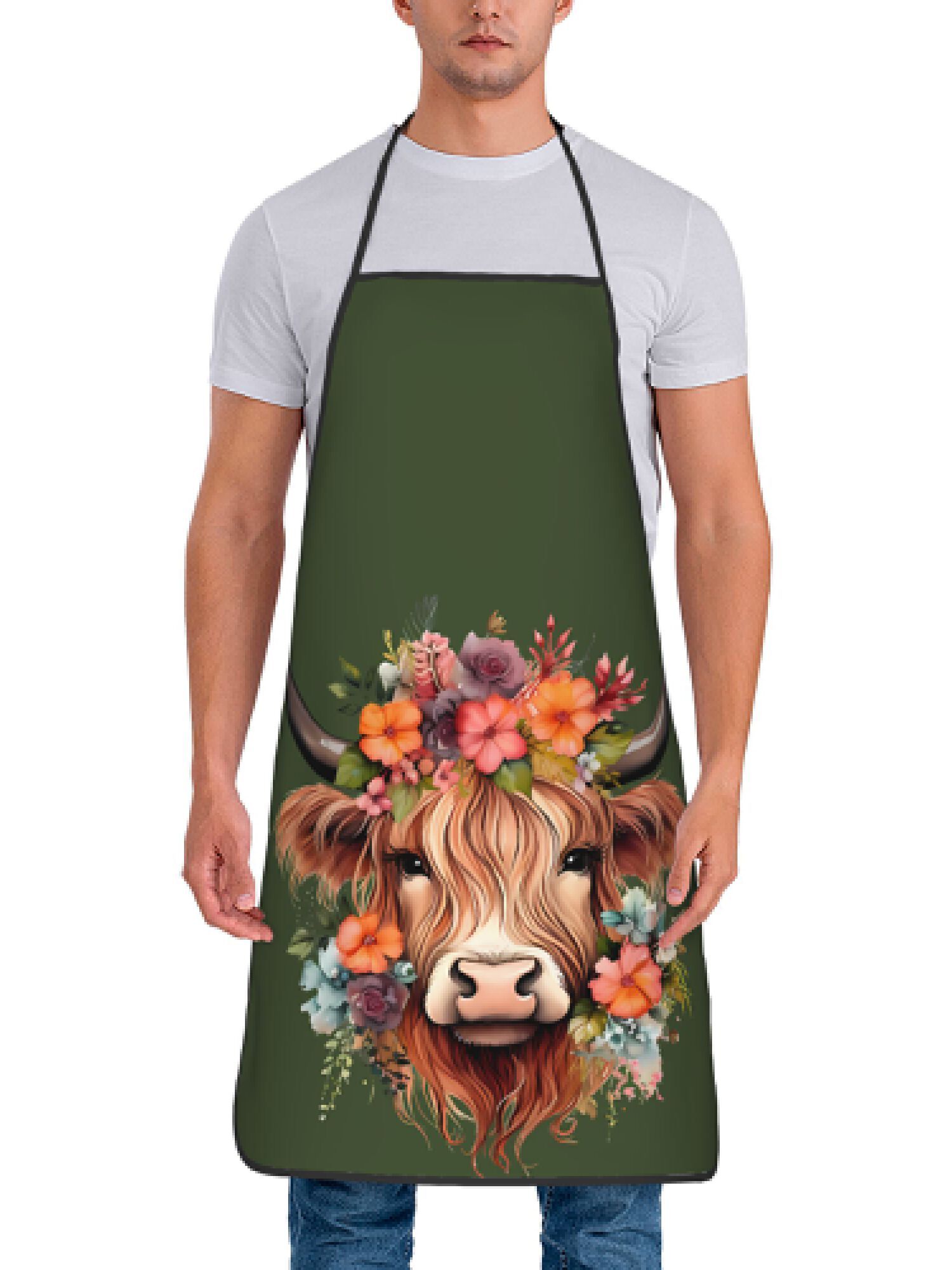 1 stuk Fun Highland Cow Floral - Kitchen Baking Ideas recensie en prijs