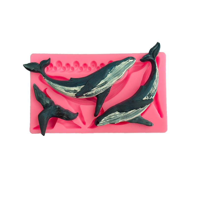 Diy walvis siliconen schimmel  - Kitchen Baking Gadgets recensie en prijs