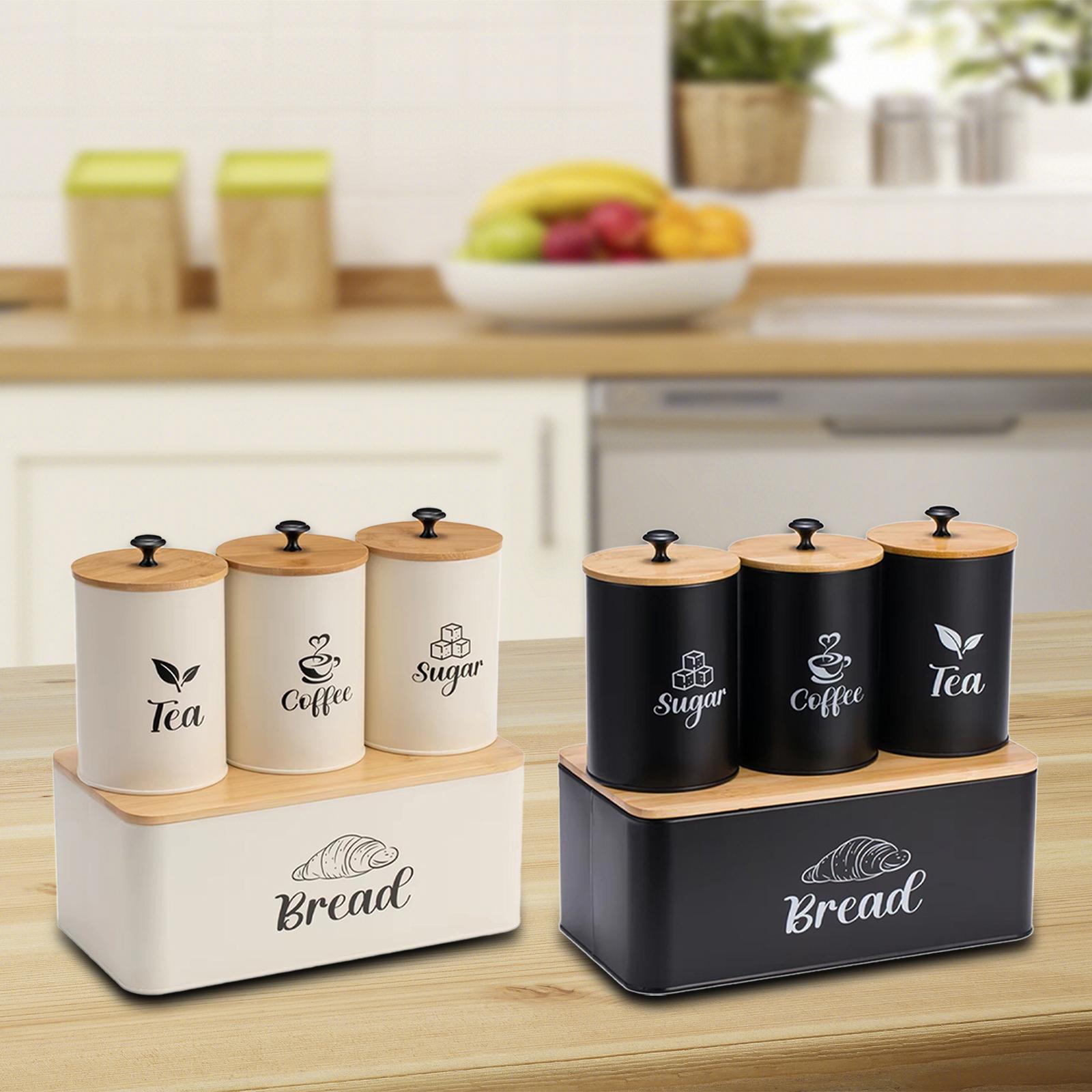 Keukenbusjesset, broodtrommel  - Kitchen Baking Canisters recensie en prijs