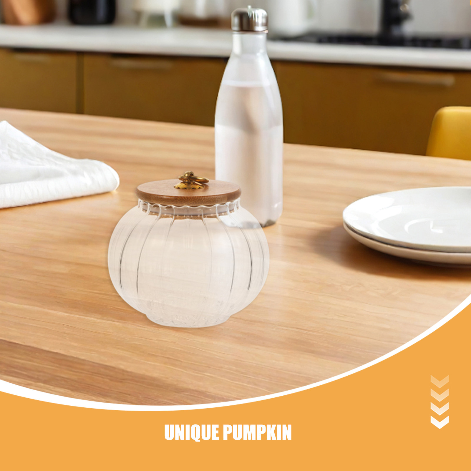 2 stuks doorzichtige glazen po - Kitchen Baking Canisters recensie en prijs