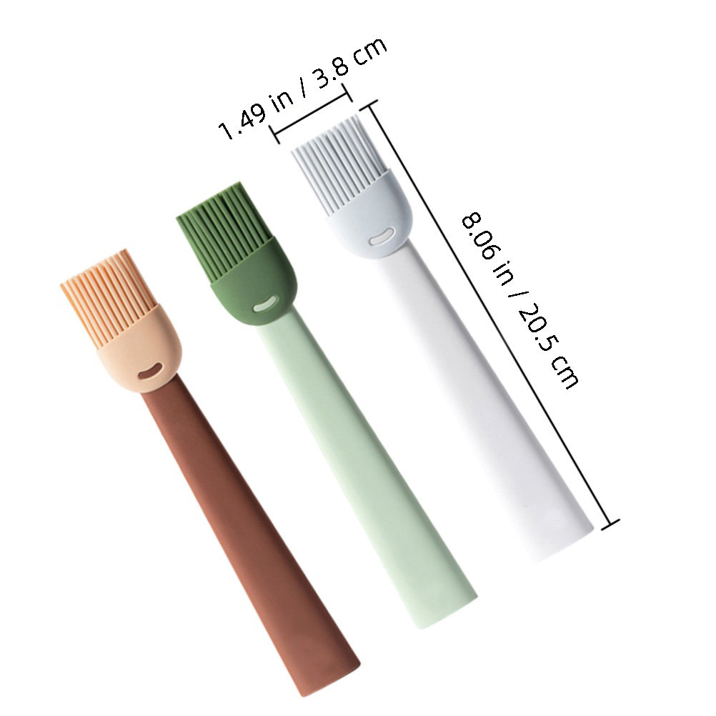 3-delige, zeer duurzame silico - Pastry Brush Silicone recensie en prijs