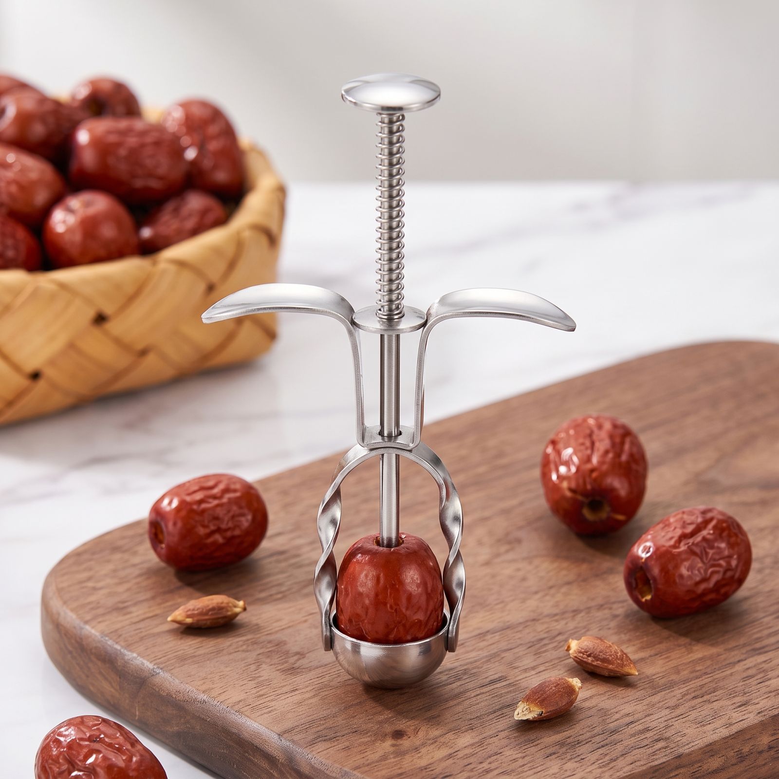 Roestvrijstalen rode dadelontp - Kitchen Baking Gadgets recensie en prijs