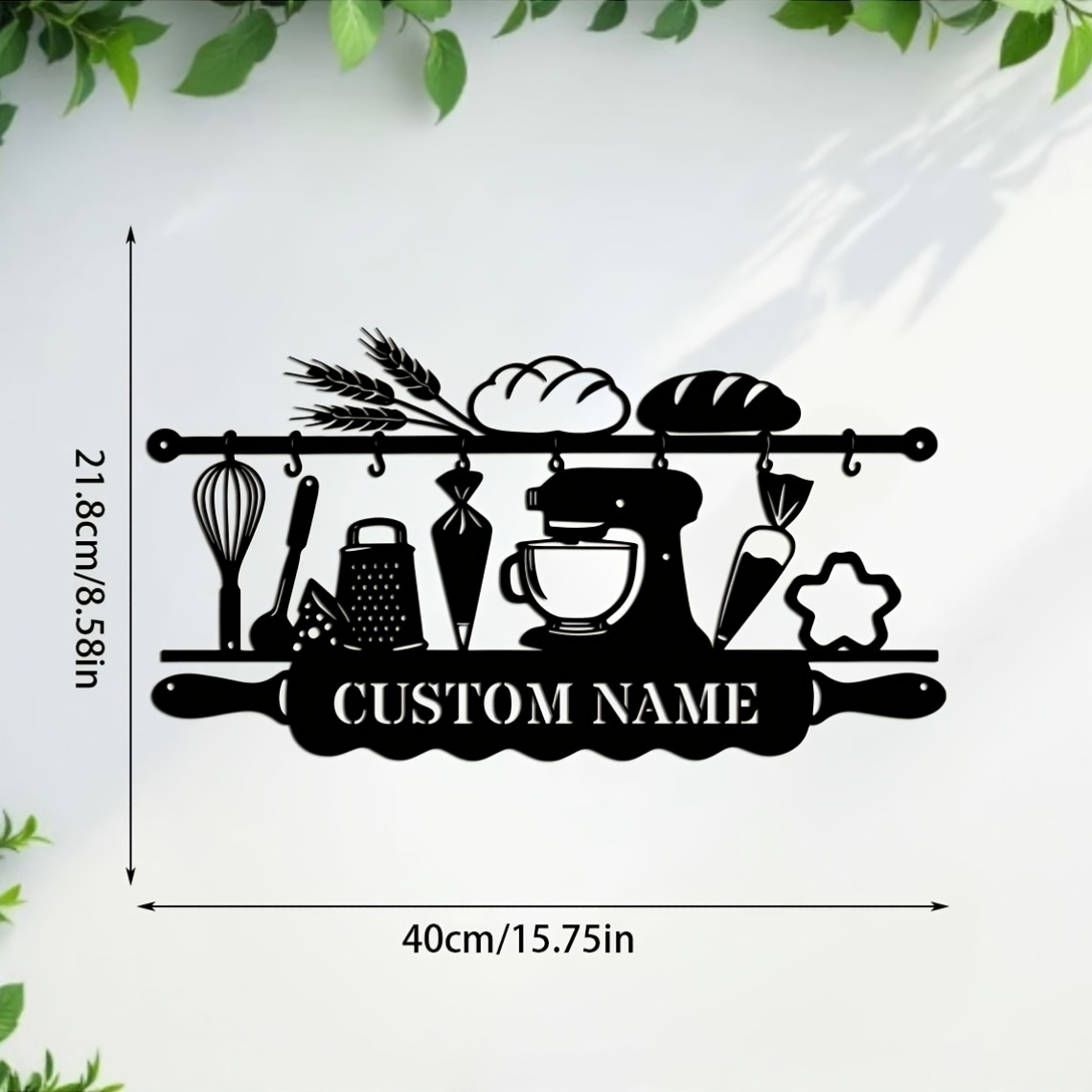 Gepersonaliseerde ijzeren wand - Kitchen Baking recensie en prijs