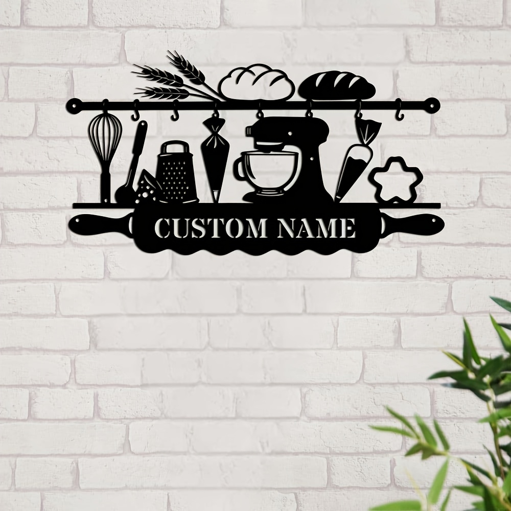 Gepersonaliseerde ijzeren wand - Kitchen Baking recensie en prijs